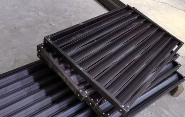 遮陽防雨鋅鋼百葉窗